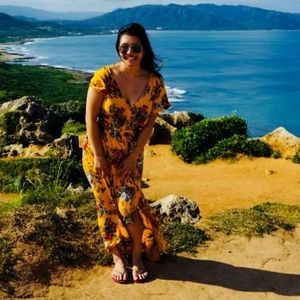 Summer cut out dress